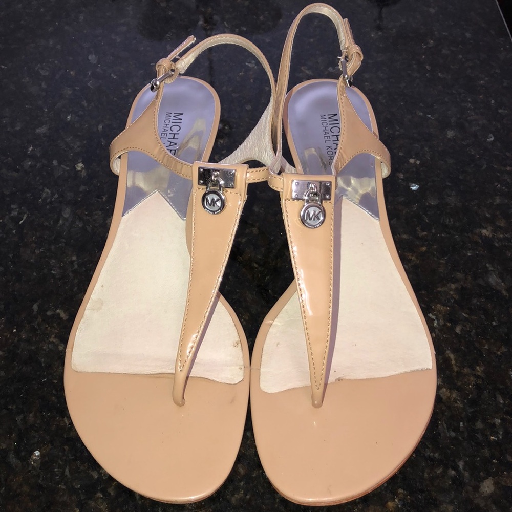 Cream Michael Kors sandals